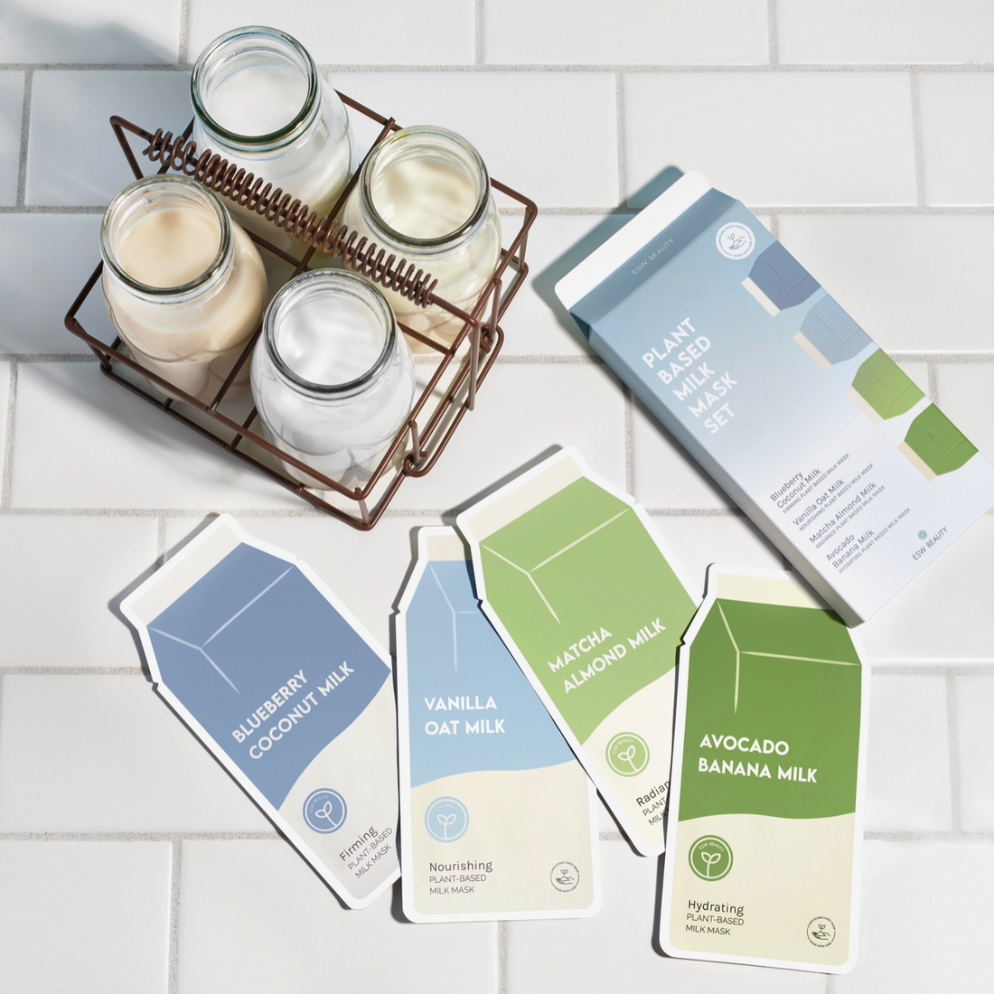 Plant Based Milk Mask Gift Set