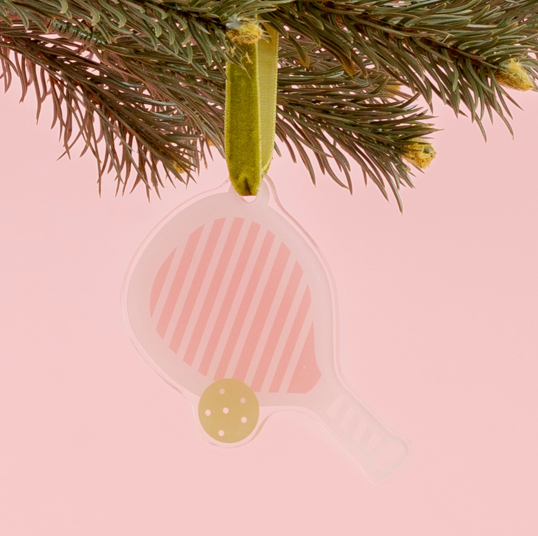 Pickleball Paddle Ornament