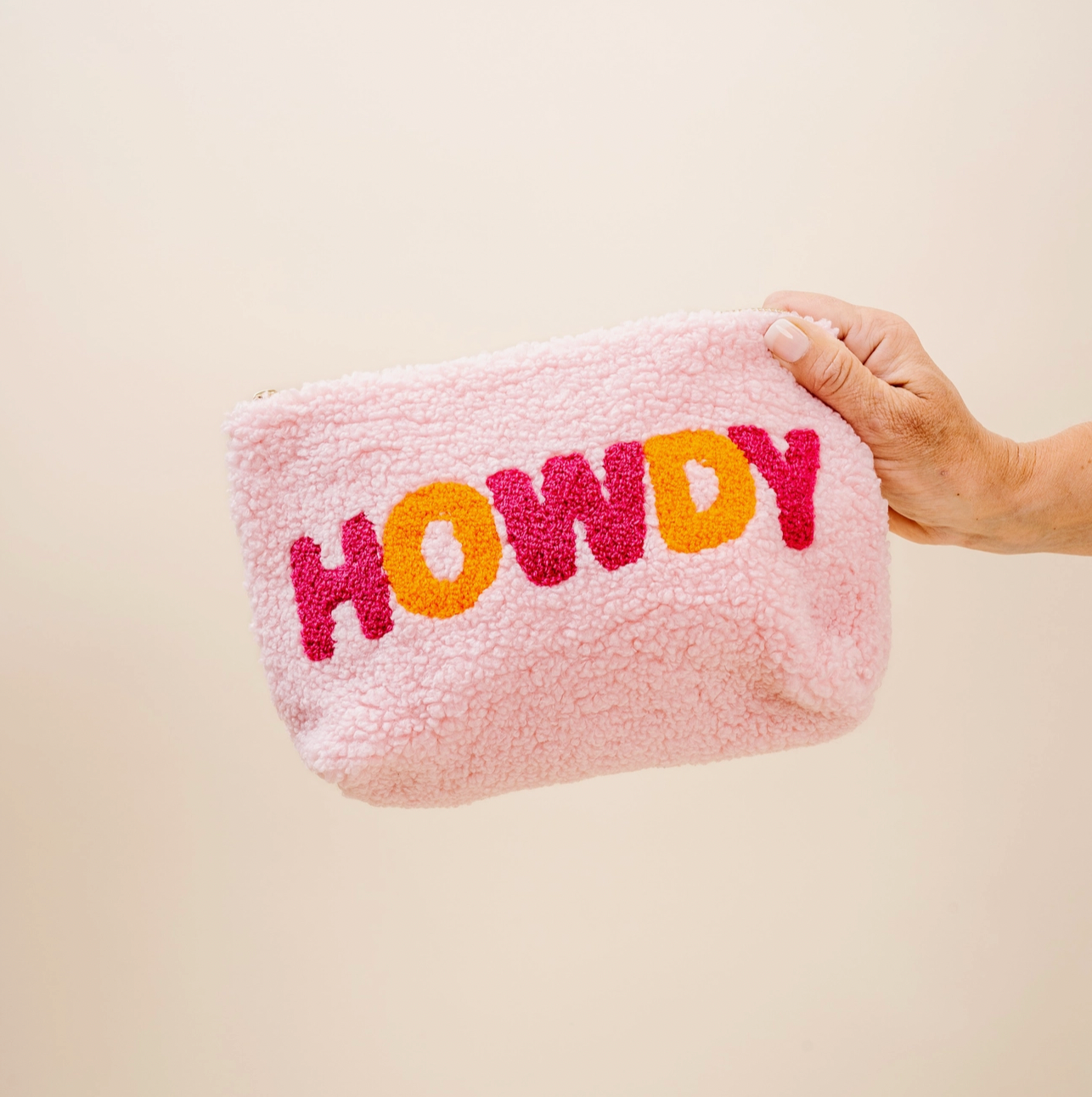 &quot;Howdy&quot; Teddy Pouch