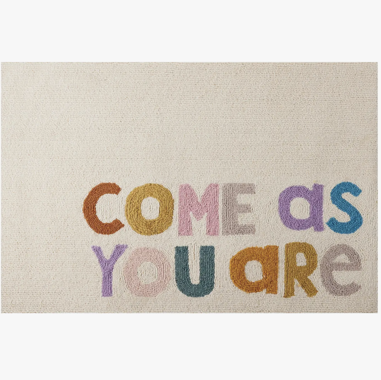 Come As You Are Door Rug