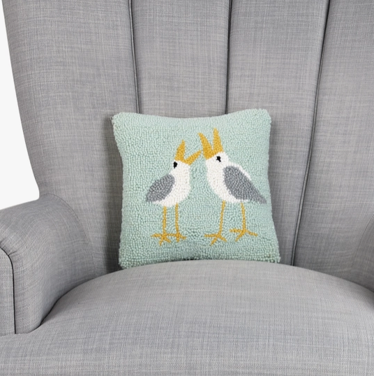 Seagulls Pillow