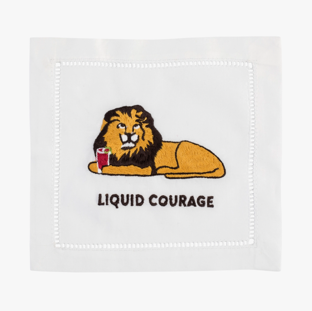 Liquid Courage Cocktail Napkin