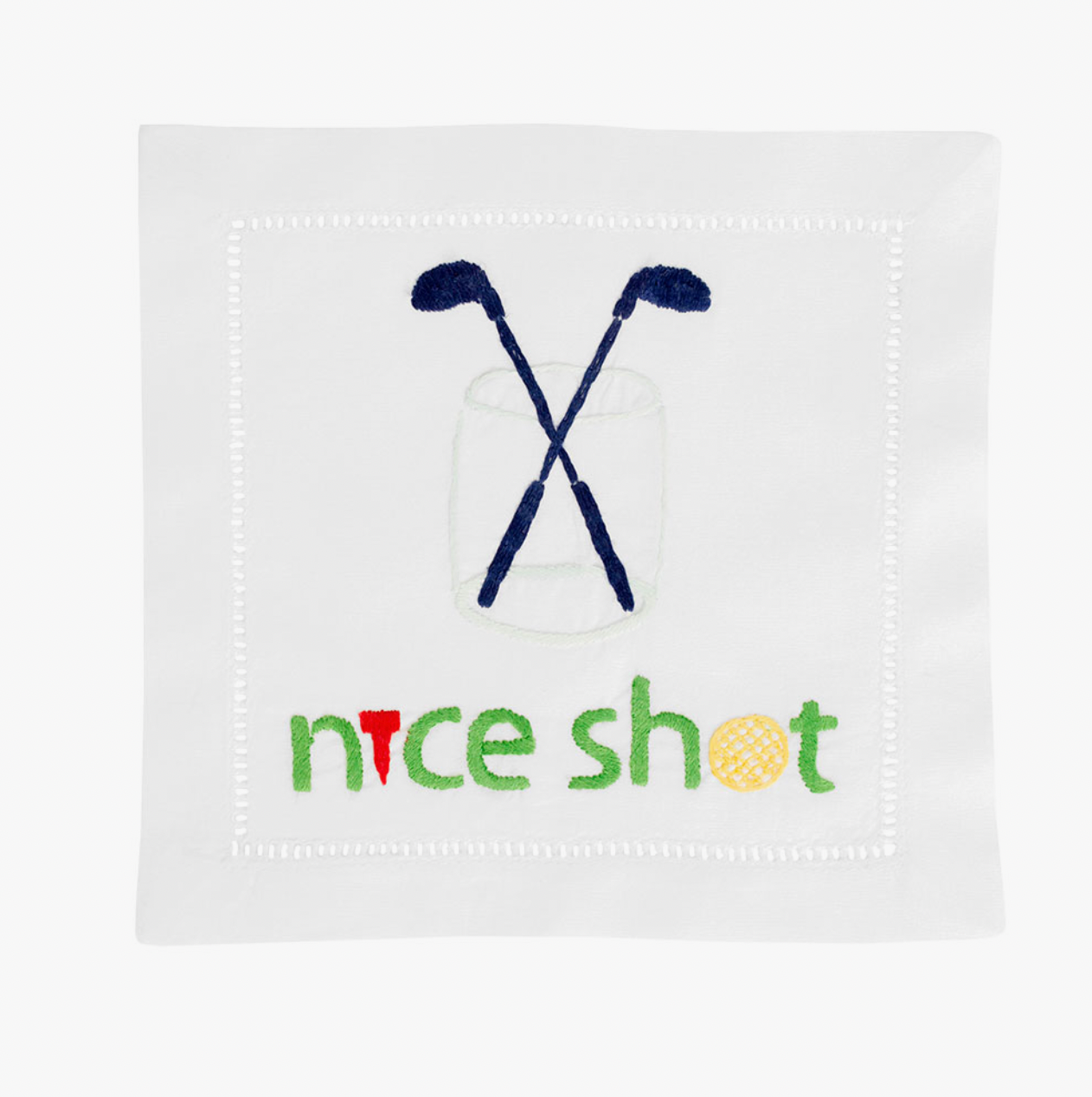 Nice Shot (Golf) Cocktail Napkin