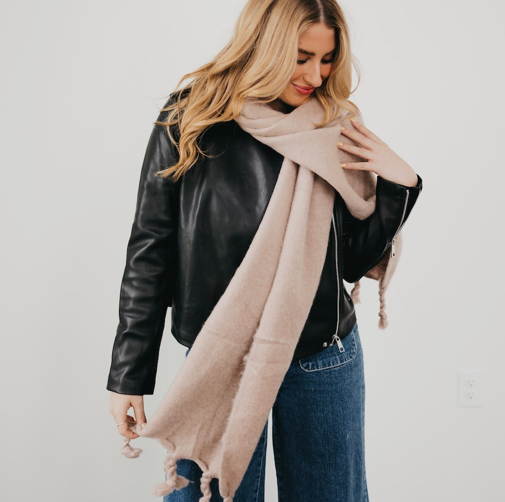 Beige Scarf