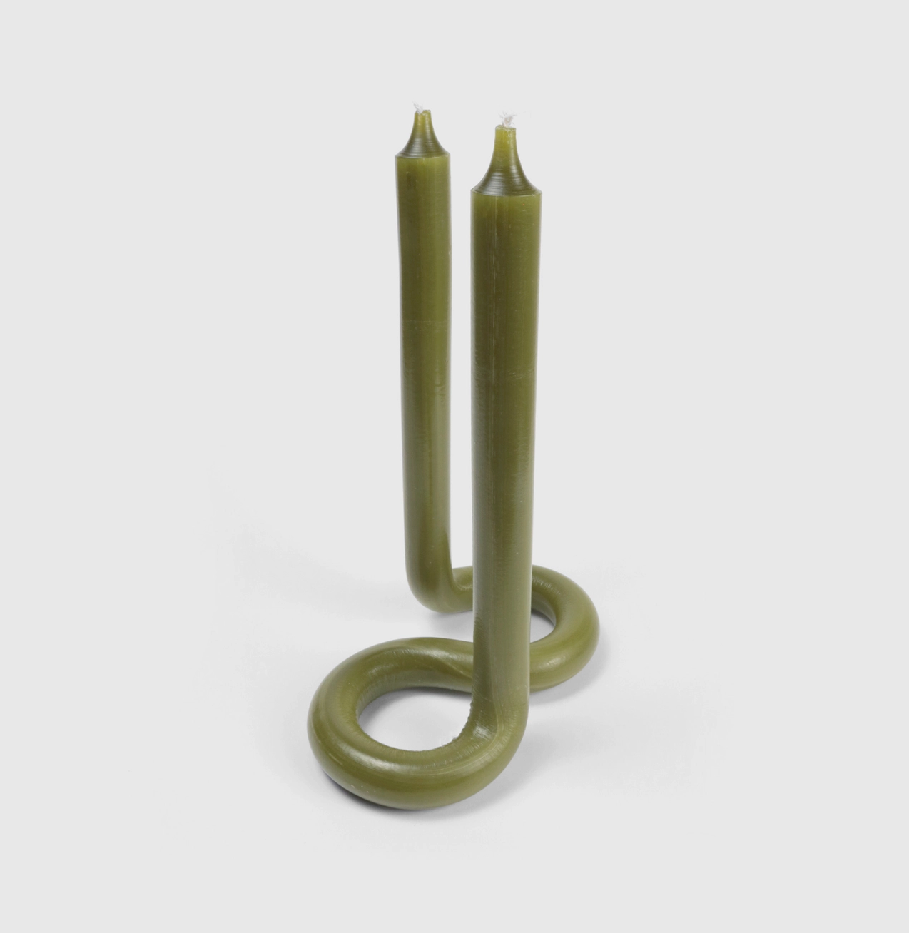 Twist Candle (Green)