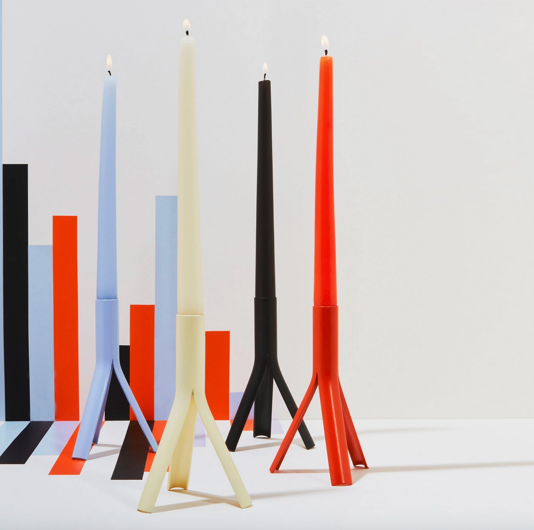 Cream Taper Candles