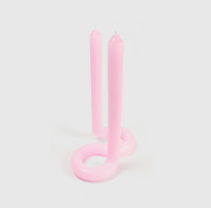 Twist Candle (Pink)