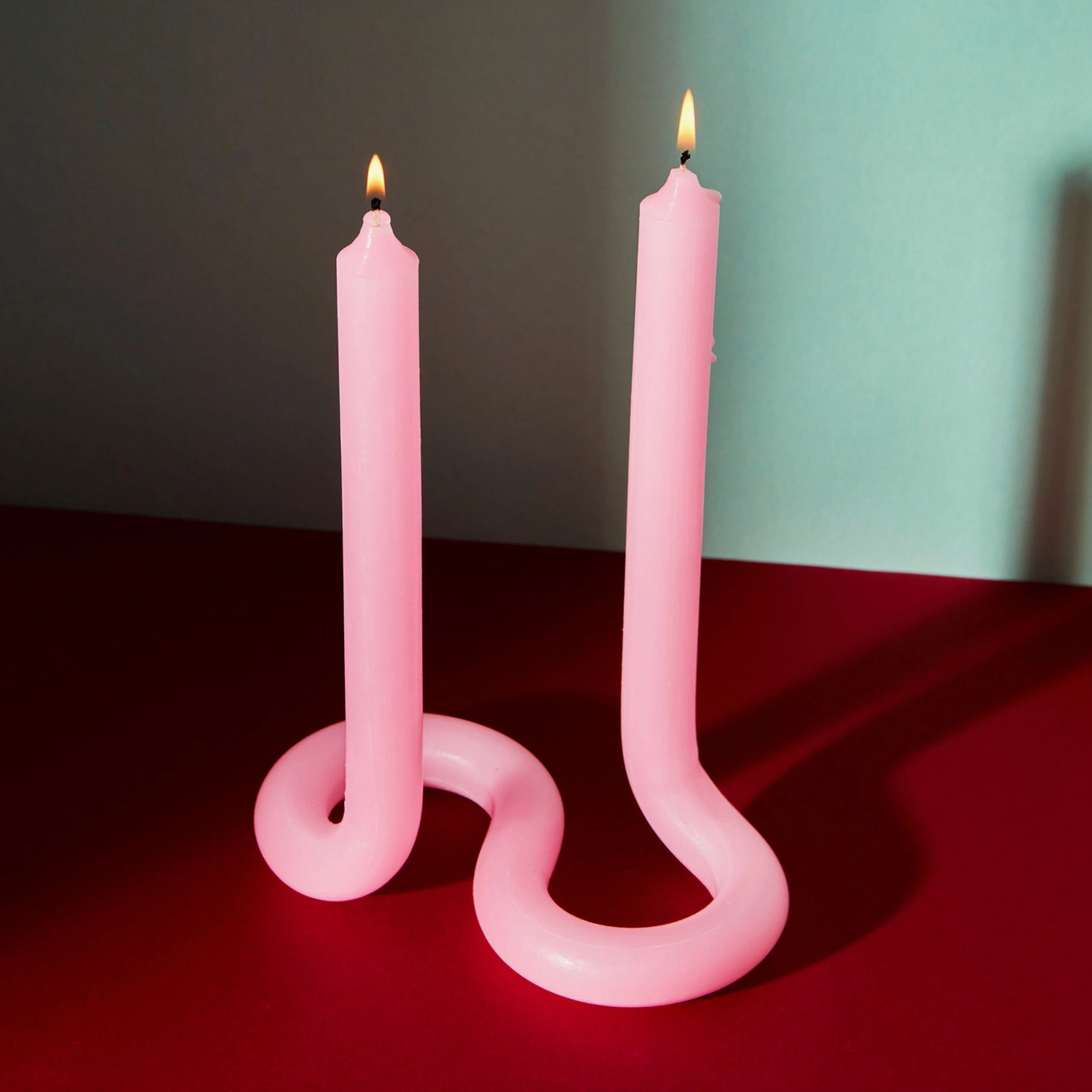 Twist Candle (Pink)