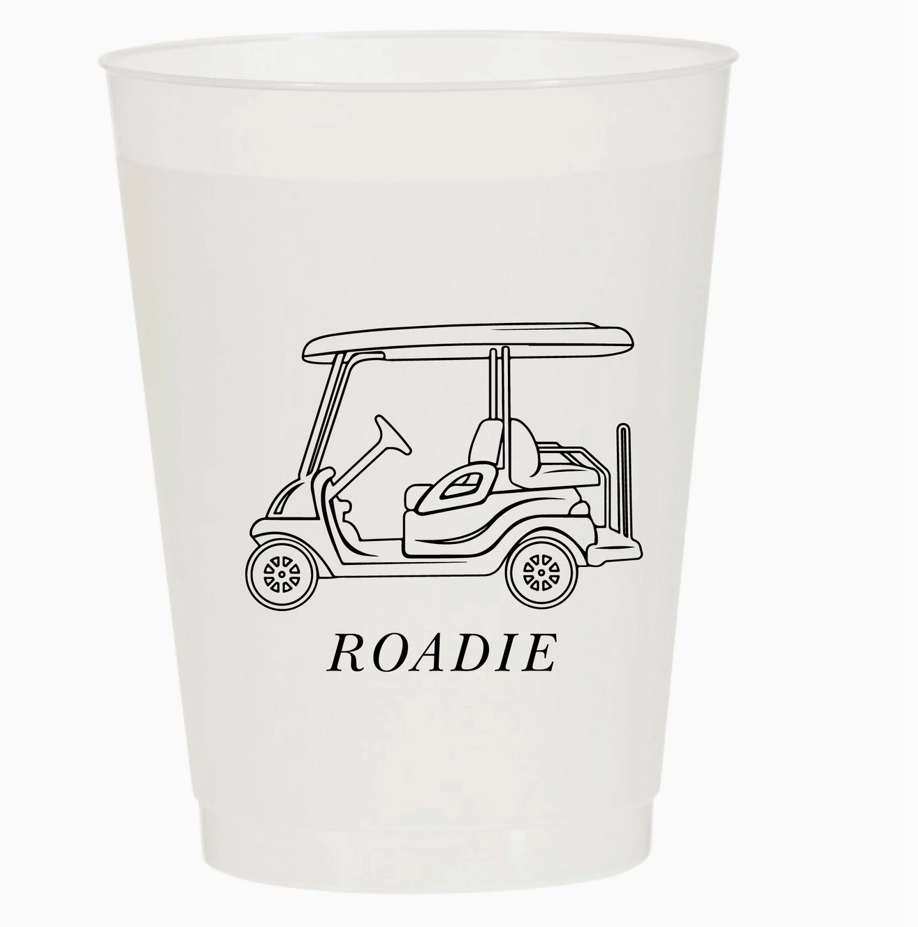 Golf Cart Roadie Cup Set