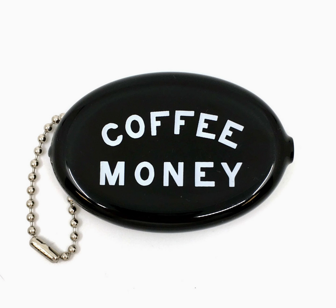 &quot;Coffee Money&quot; Coin Pouch