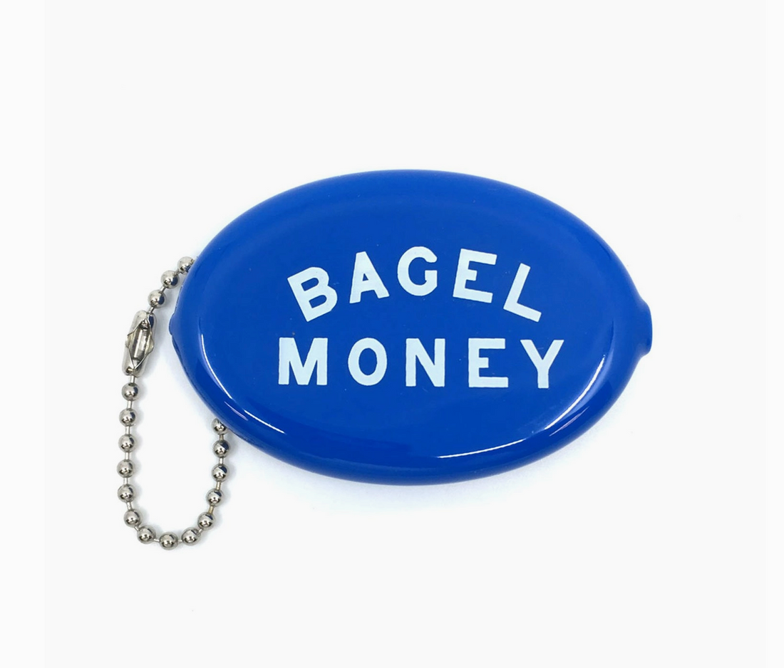 &quot;Bagel Money&quot; Coin Pouch