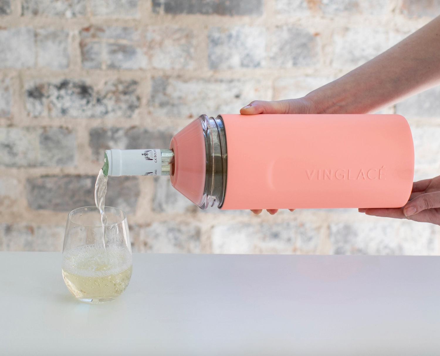 Coral Wine &amp; Champagne Chiller