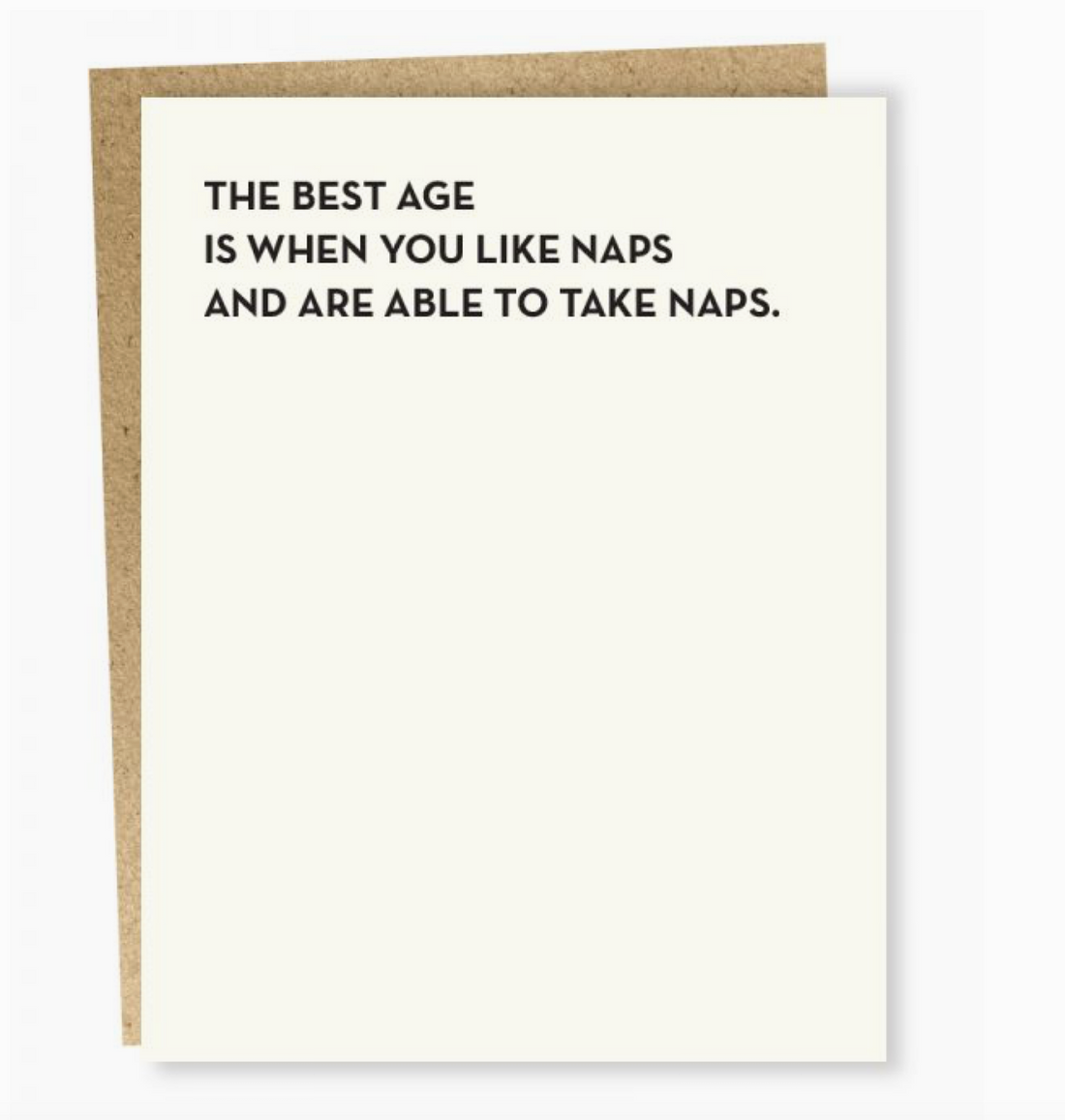 &quot;Take Naps&quot; Card