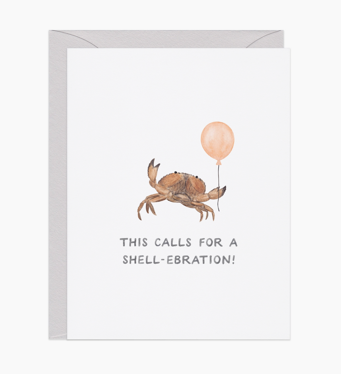 Shell-ebration Crab Card