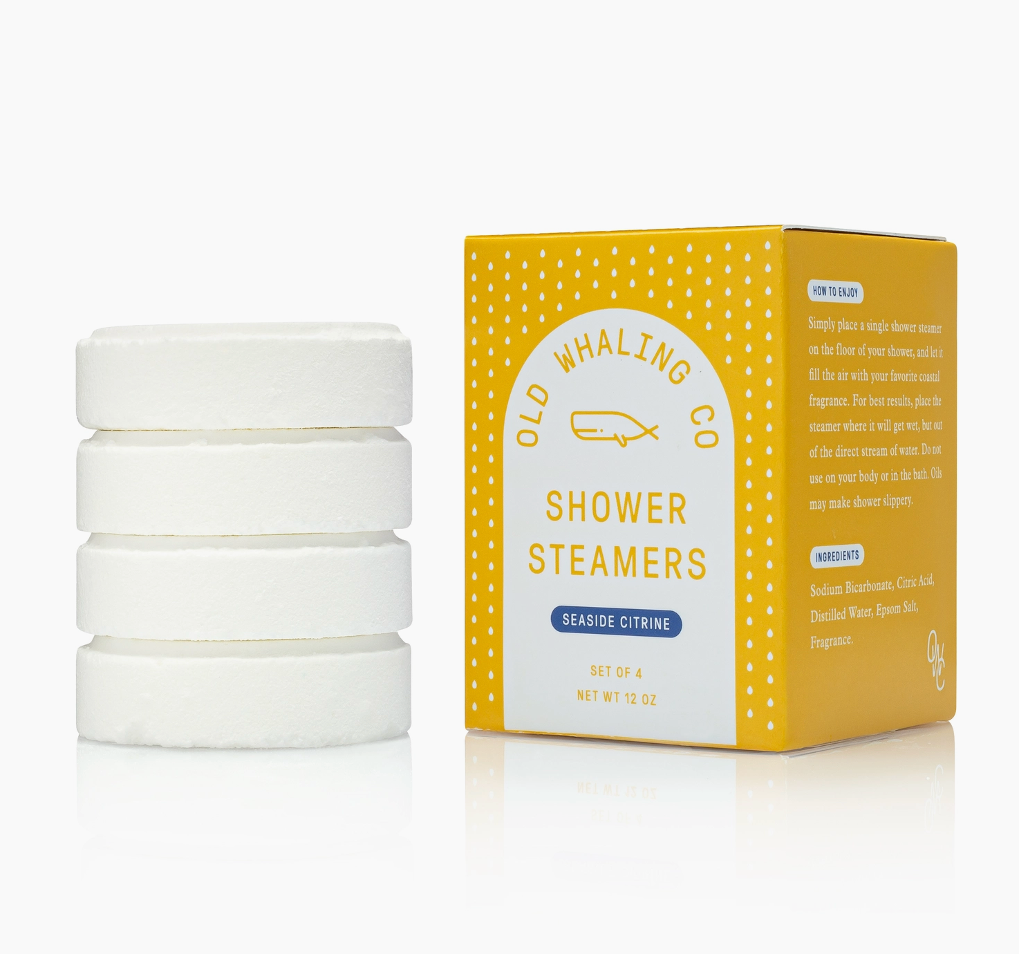 Seaside Citrine Shower Steamers