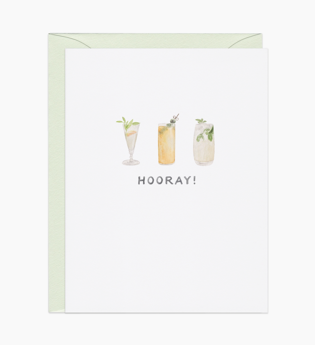 Hooray Cocktails Card