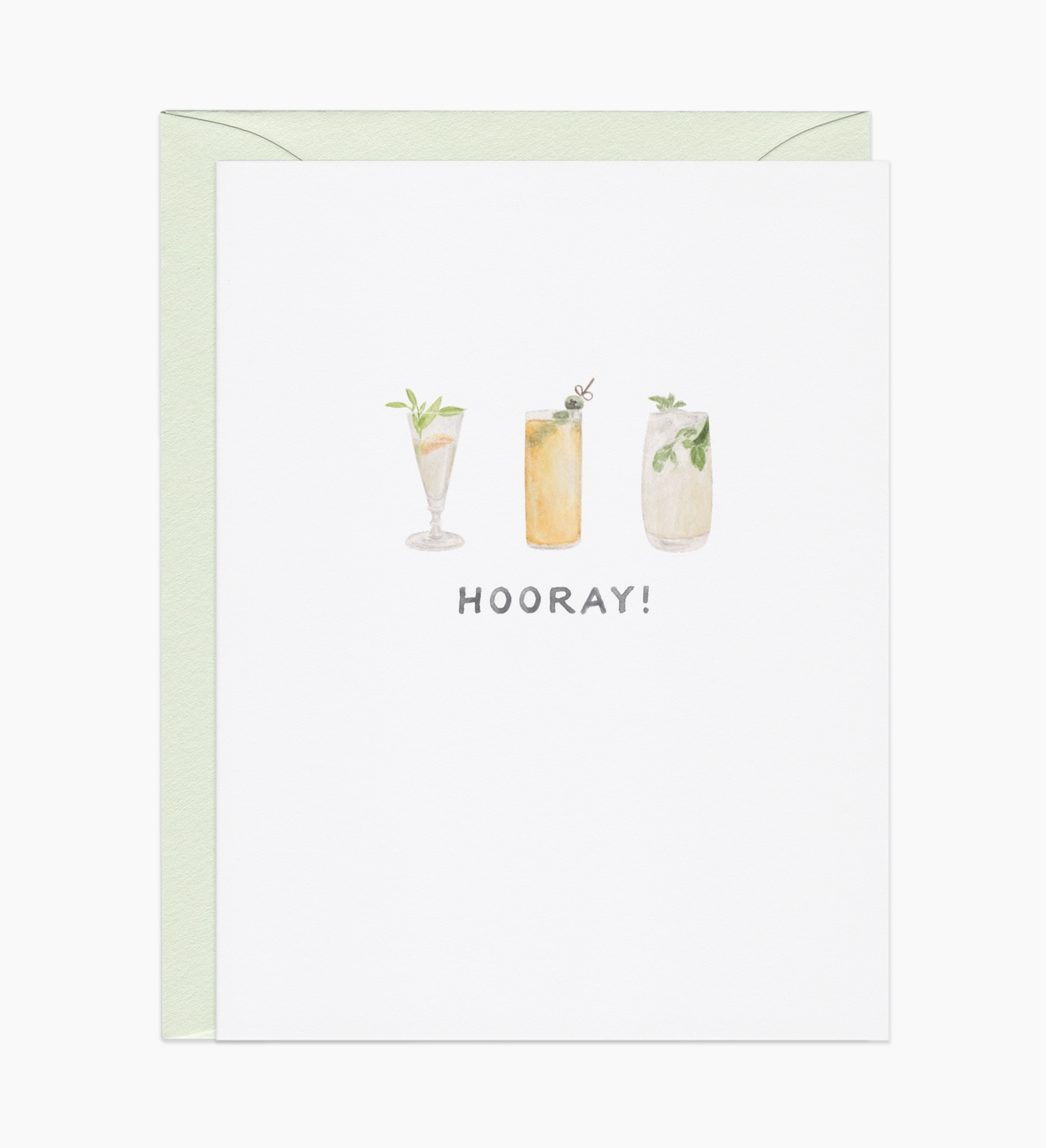 Hooray Cocktails Card