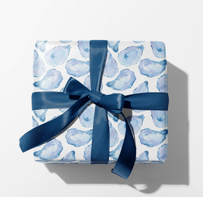 Oyster Shell Wrapping Paper (3 Sheets/Roll)