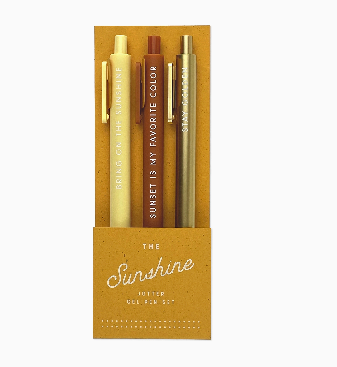 Sunshine Jotter Gel Pen Set