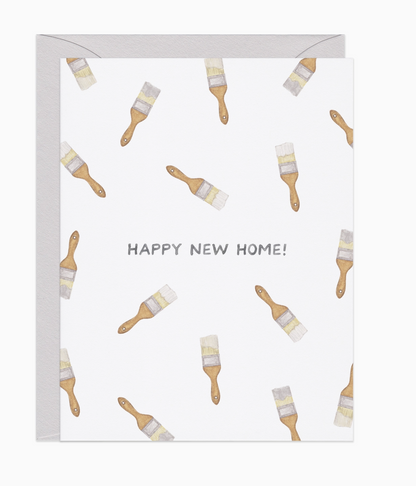 &quot;New Home Paints&quot; Card