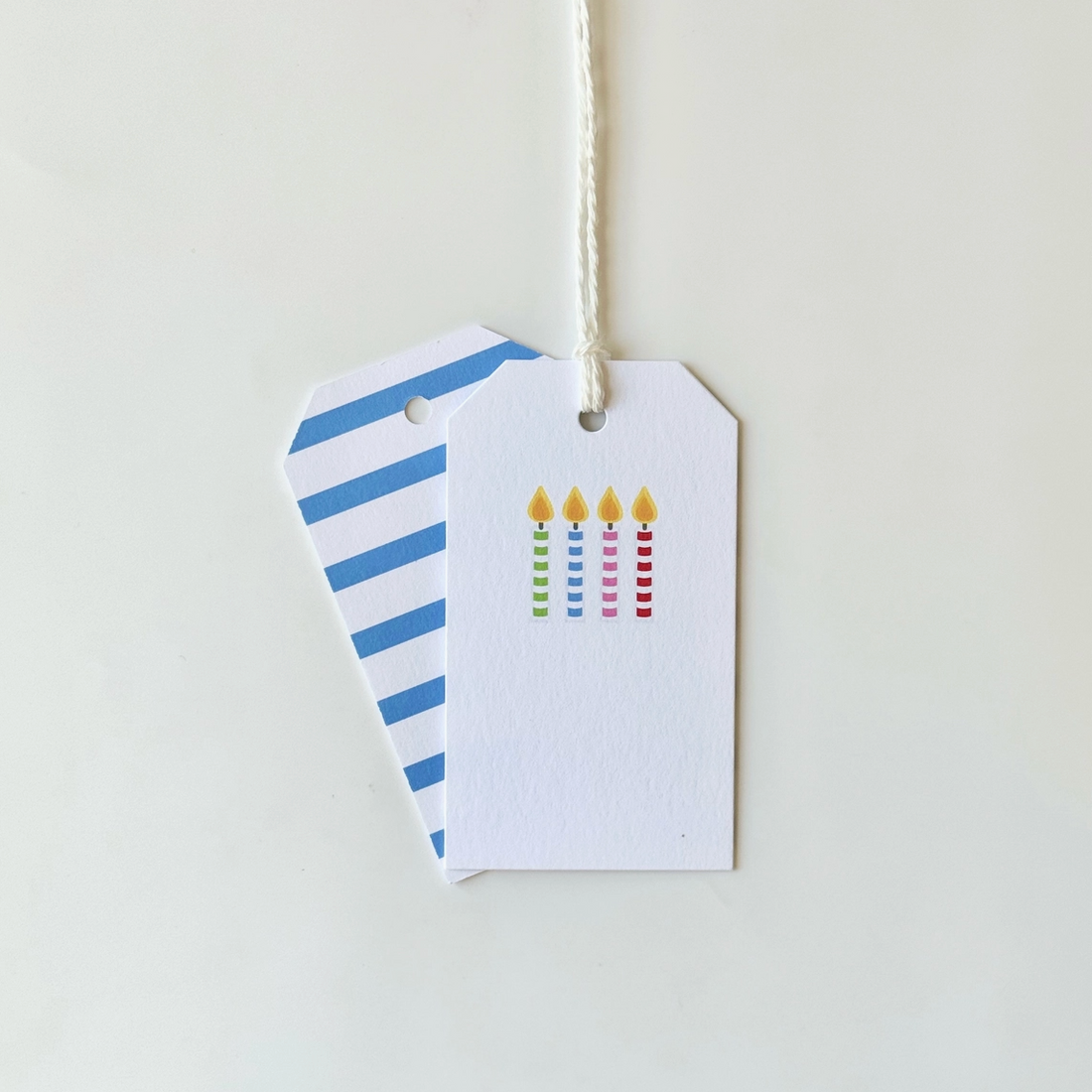 Birthday Candle Gift Tags