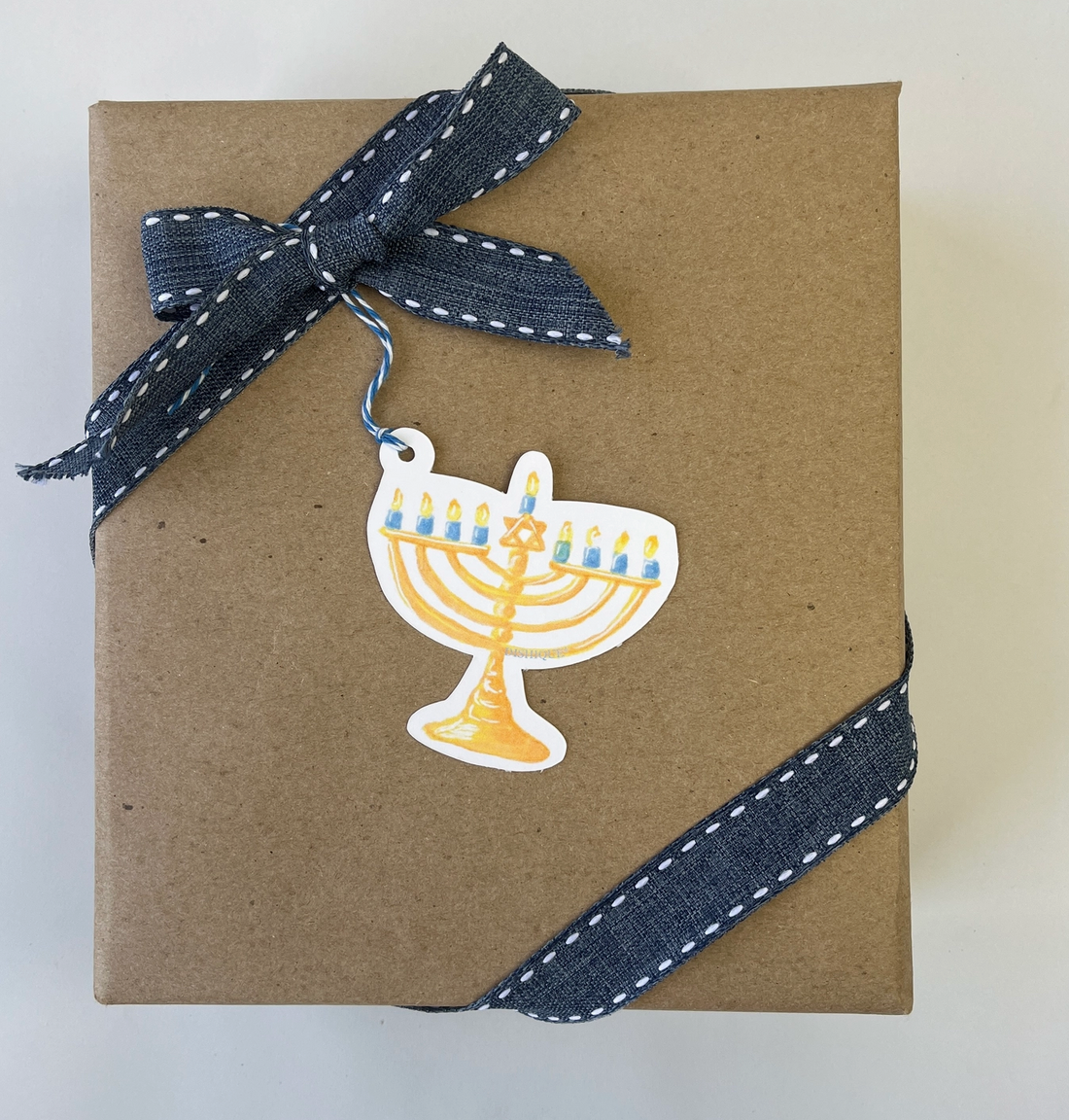 Menorah Gift Tag