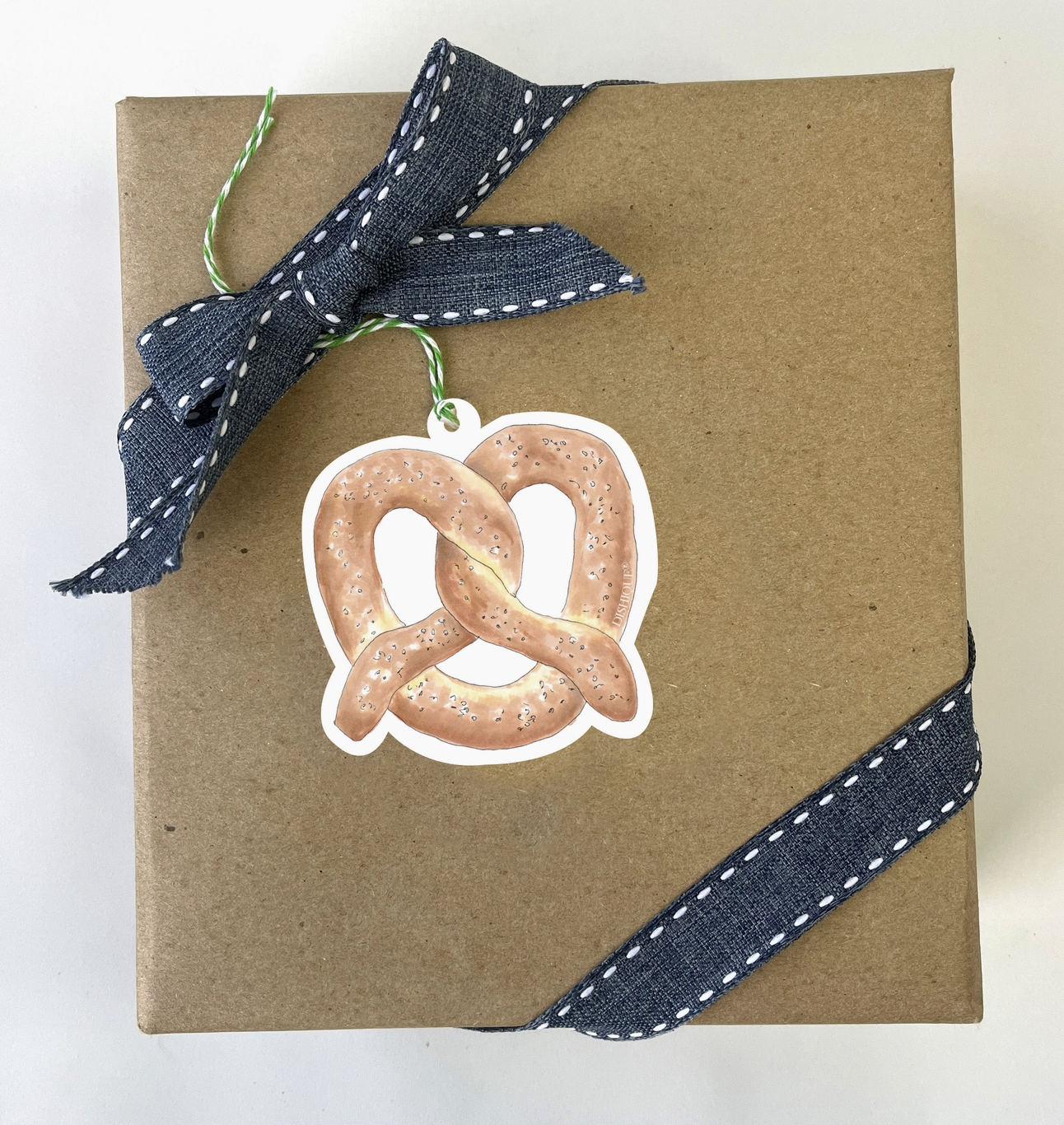 Pretzel Gift Tag