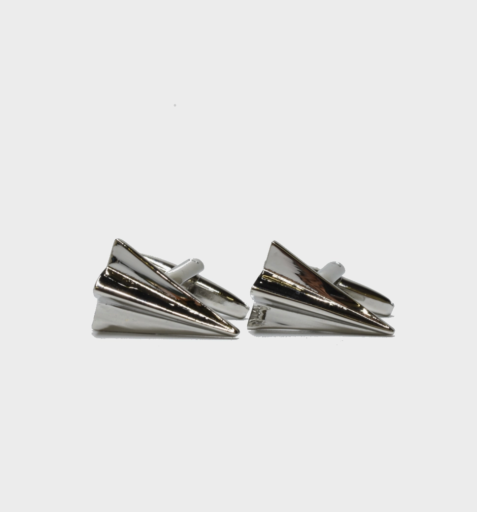 Paper Plane Cufflinks