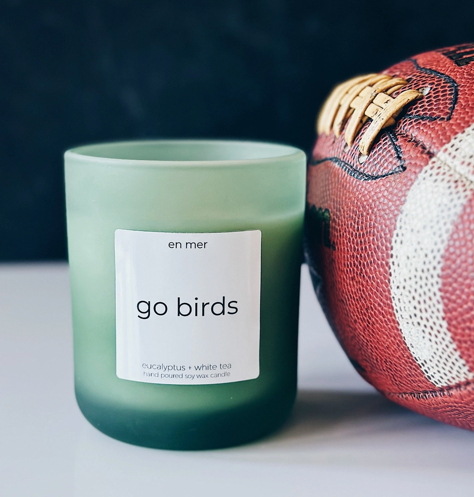 &quot;go birds&quot; Candle