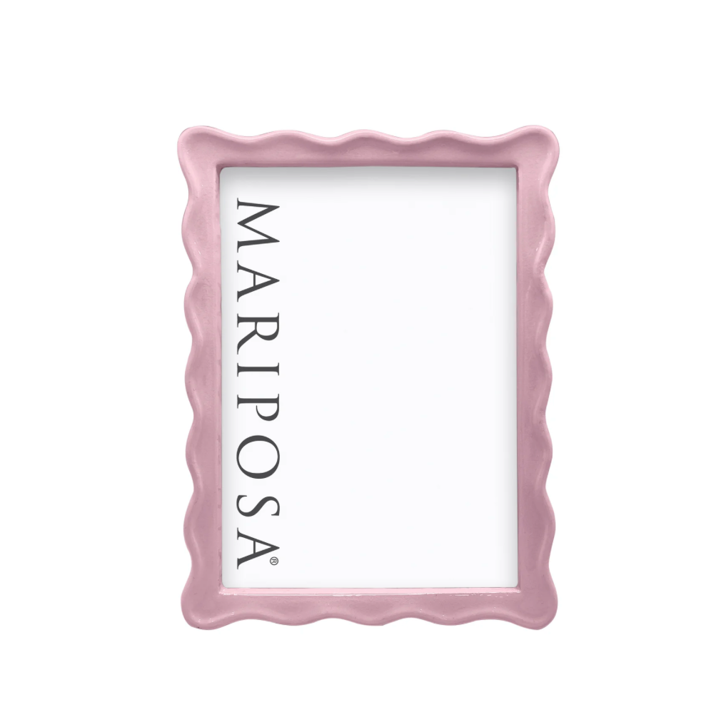 Wavy Pink 5x7 Frame