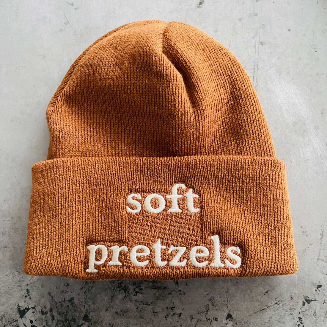 &quot;Soft Pretzels&quot; Beanie