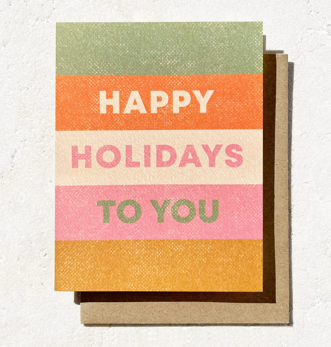 &quot;Happy Holidays to You&quot; Card