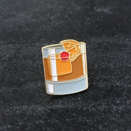 Old Fashioned Enamel Pin