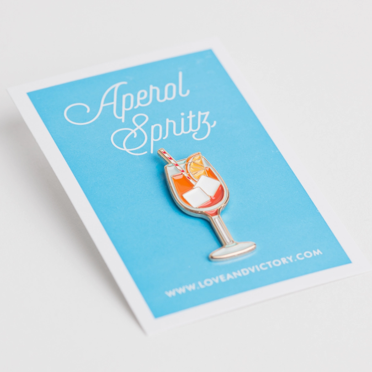 Aperol Spritz Enamel Pin