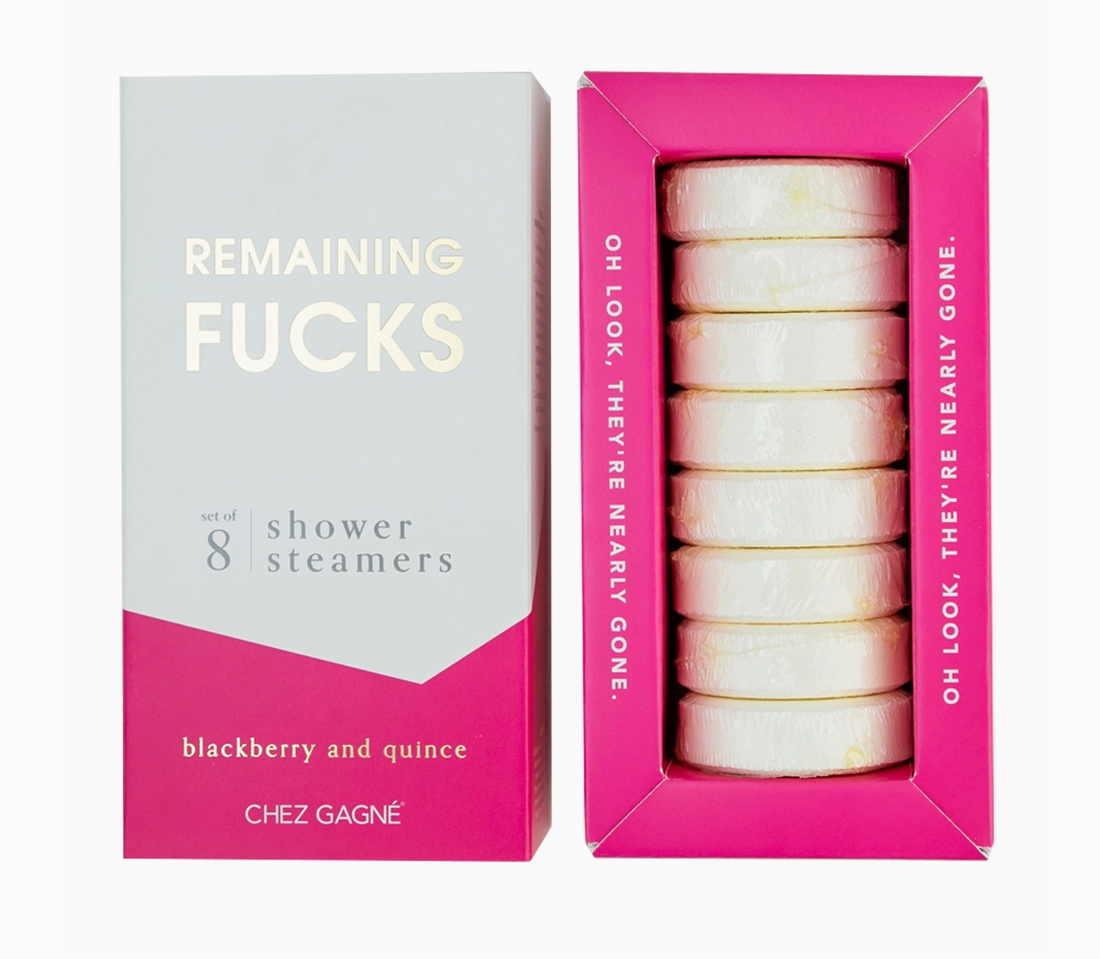 &quot;Remaining Fucks&quot; Shower Steamers