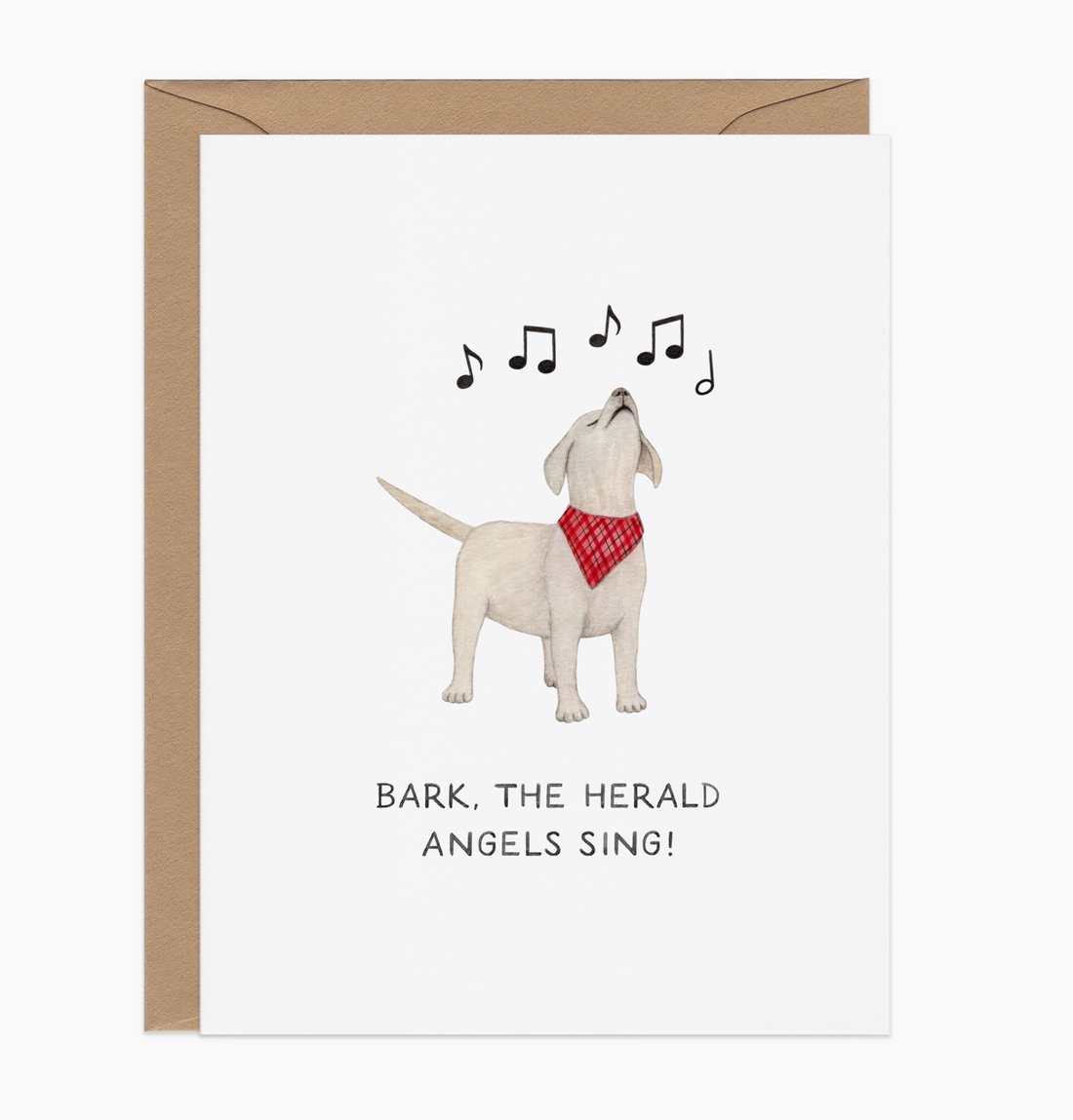 &quot;Bark! The Herald Sing&quot; Card