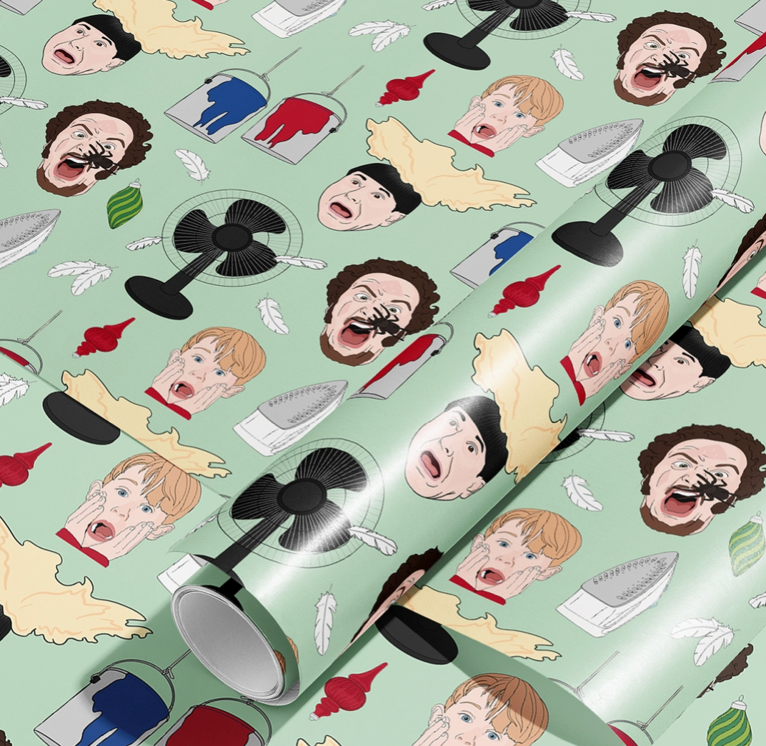 Home Alone Inspired Gift Wrap