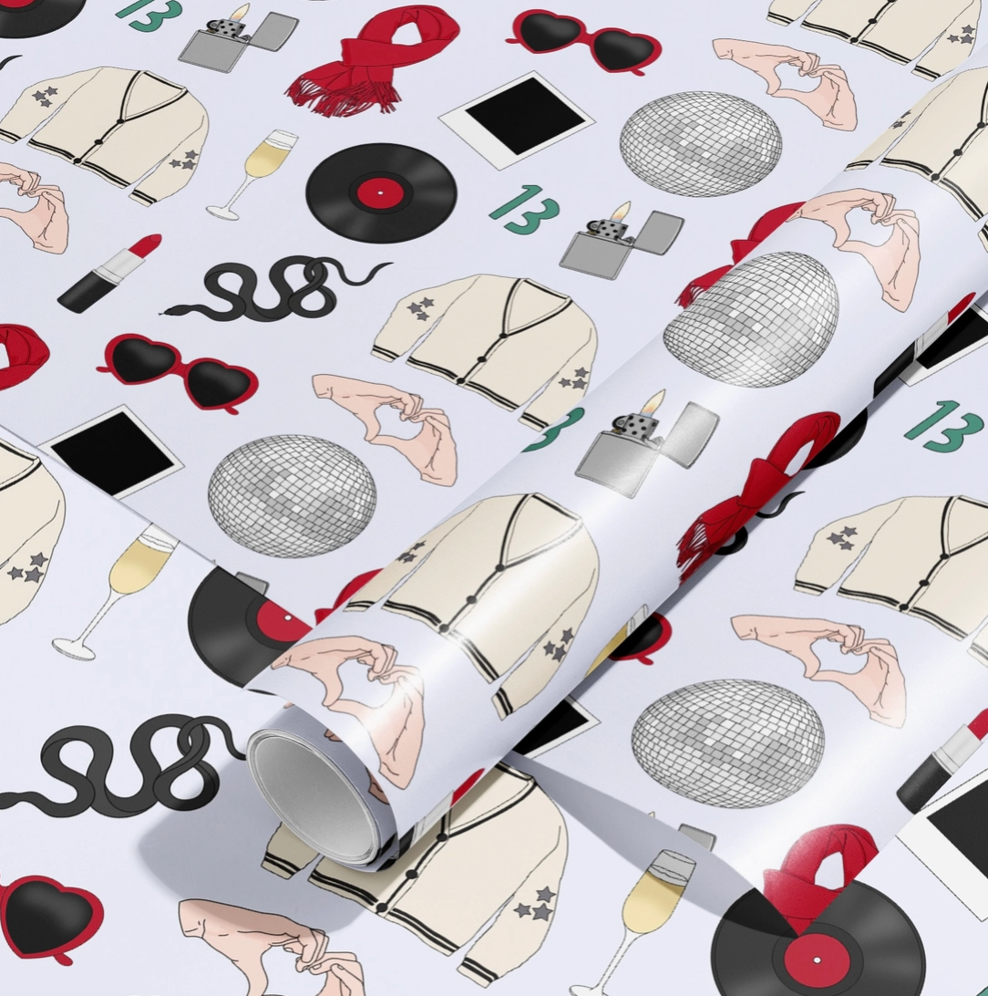 Taylor Swift Gift Wrap