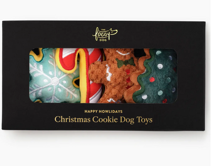 Christmas Cookie Dog Toy Set