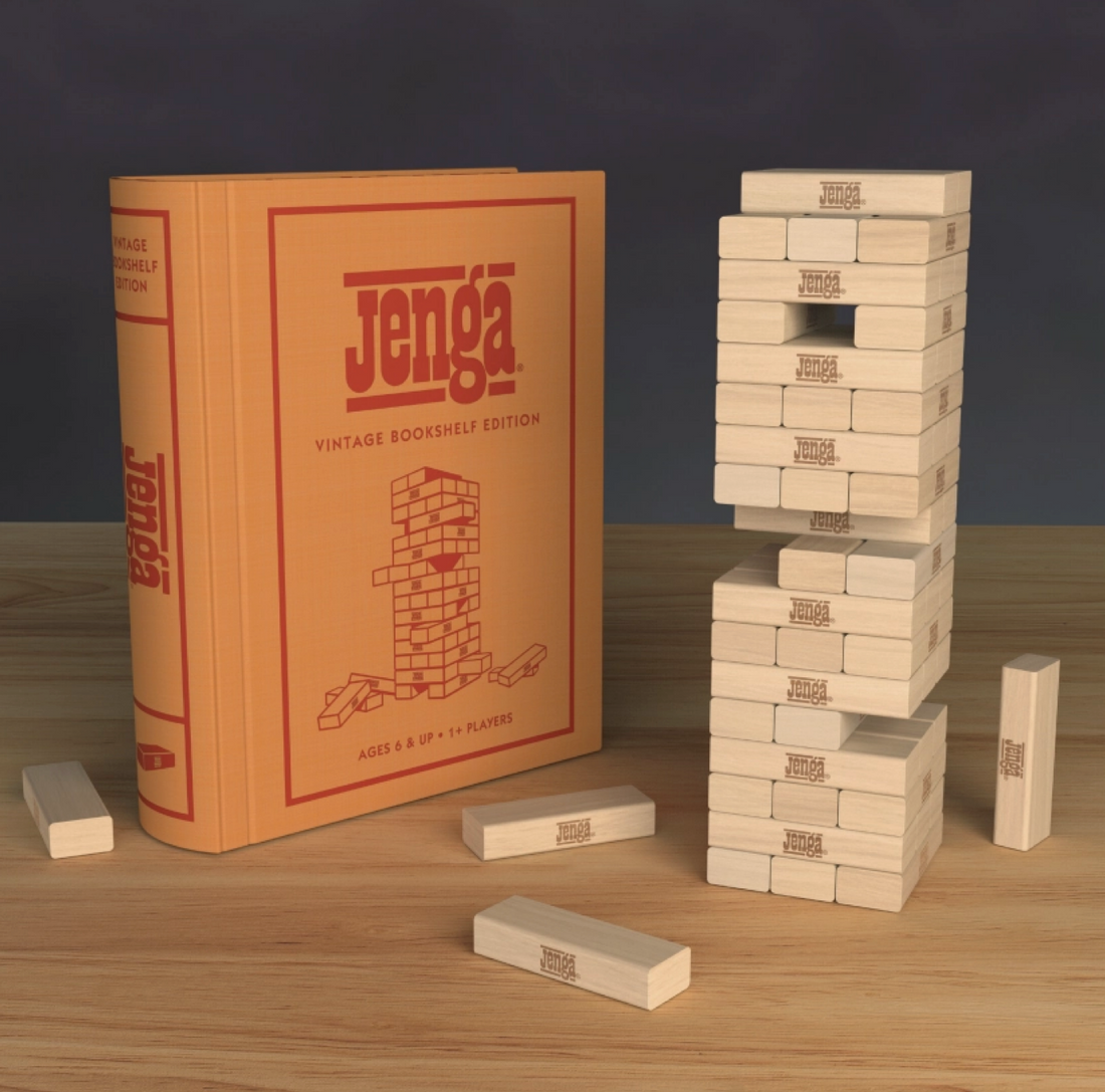 Jenga (Vintage Bookshelf Edition)