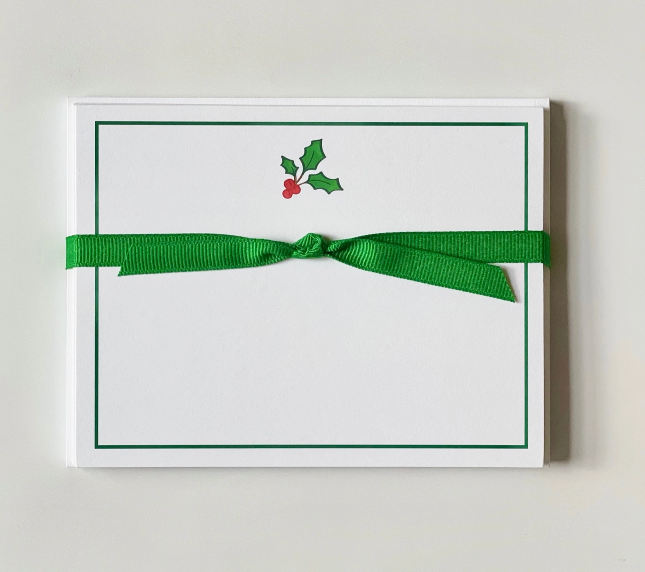 Holly Bunch Note Cards