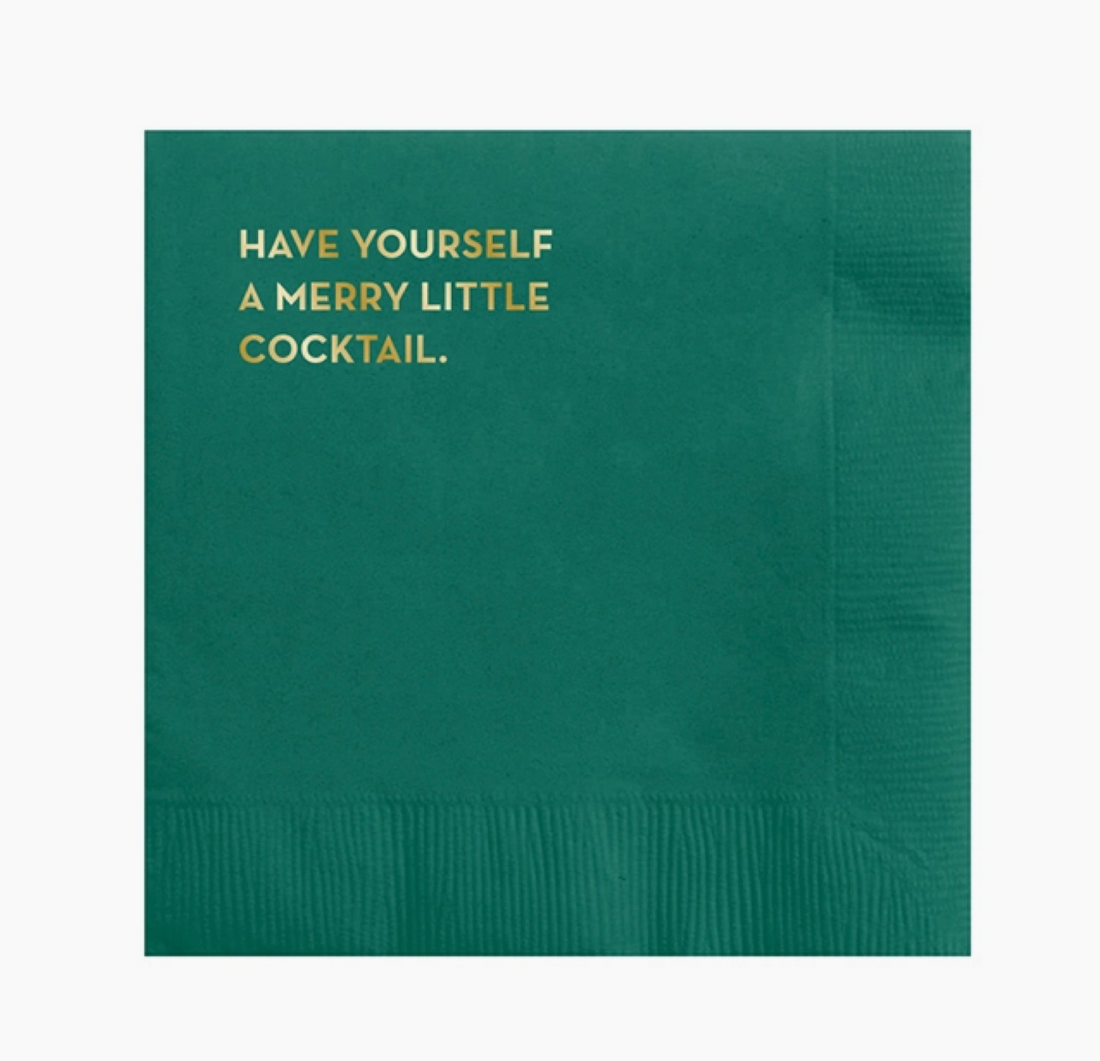 Merry Little Cocktail Napkins