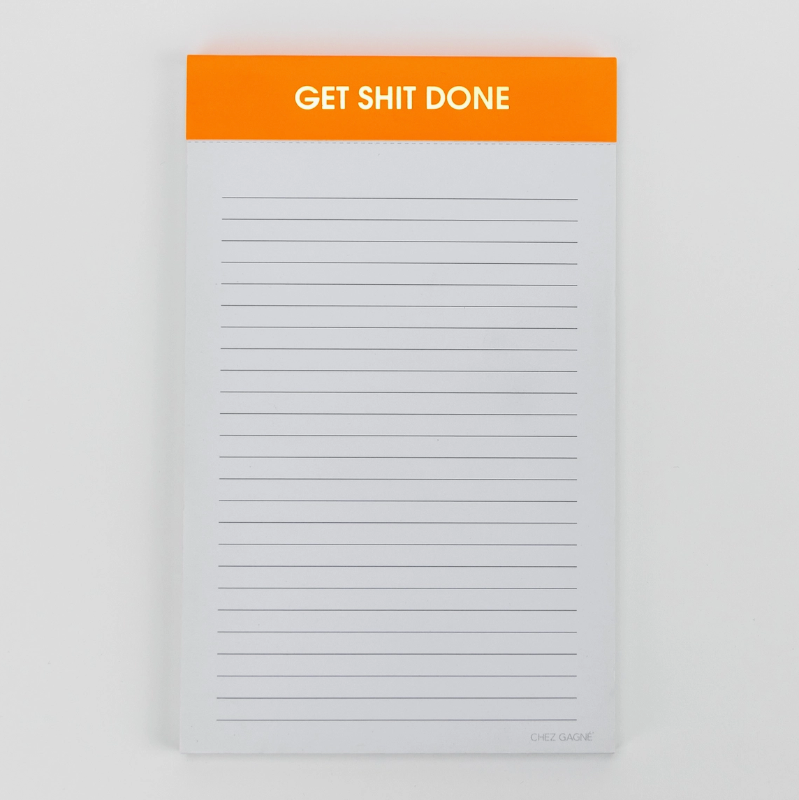 &quot;Get Shit Done&quot; Notepad