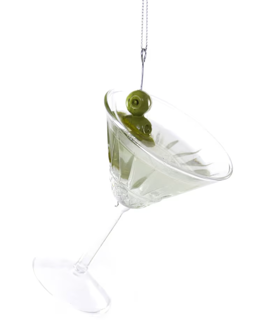 Dirty Martini Ornament