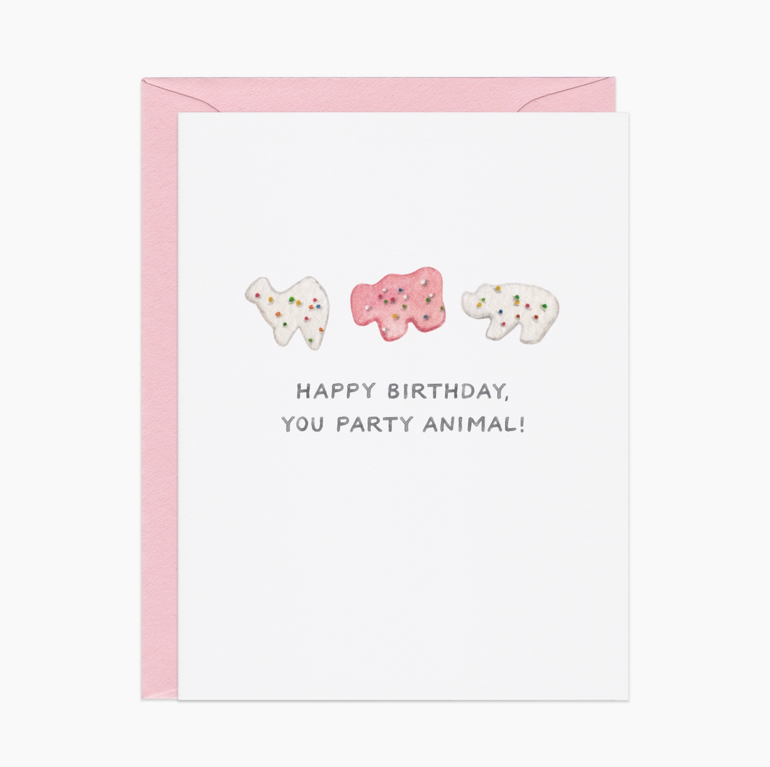 &quot;Party Animal&quot; (Cracker) Card