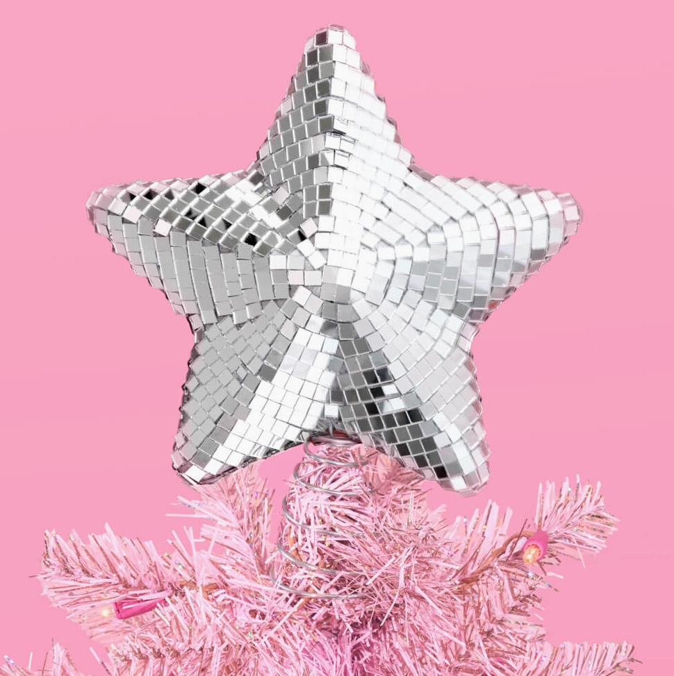 Disco Star Tree Topper