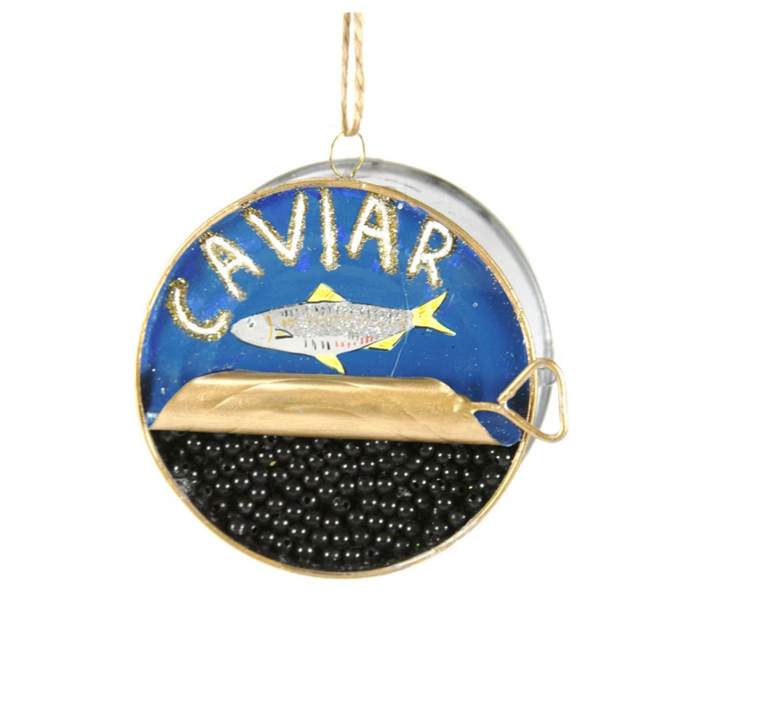 Caviar Tin Ornament