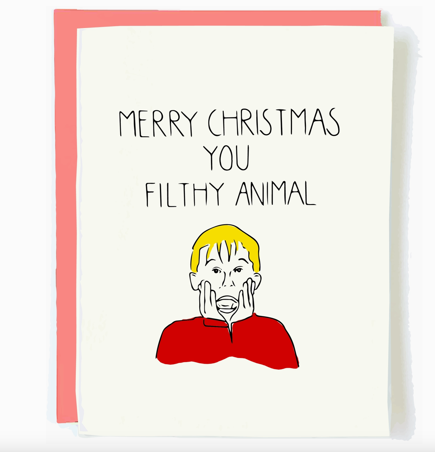 Home Alone Christmas Card