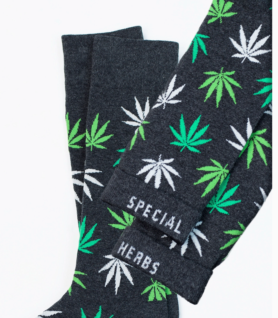 Weed Leaf Socks