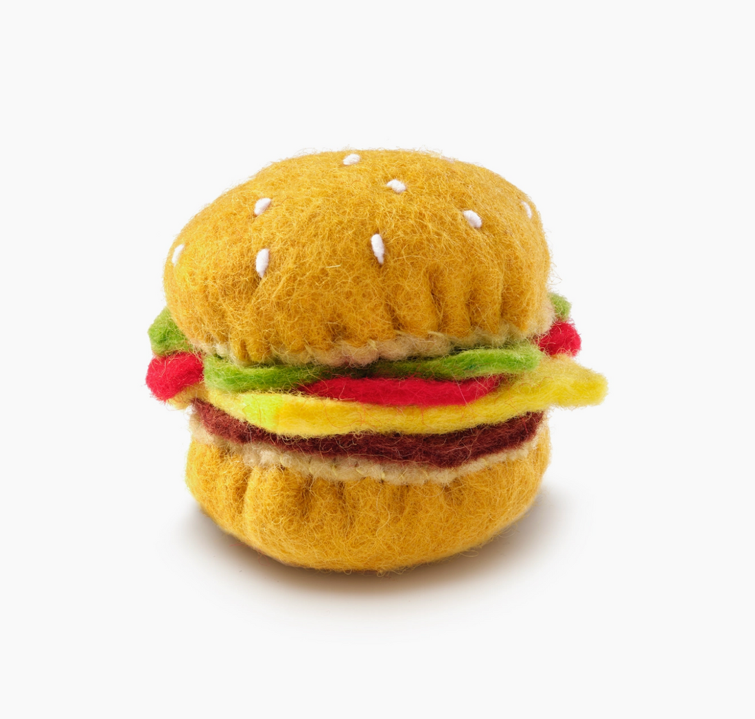 Hamburger Catnip Toy